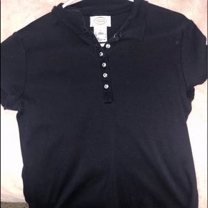 Navy Blue Talbots Polo